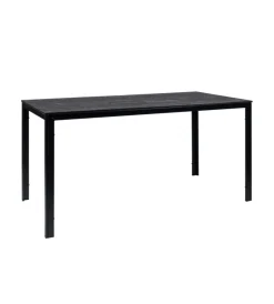 Mobili Da Giardino E Accessori|Tavolo da esterno "california" in polipropilene e alluminio antracite 160x80x75 cm