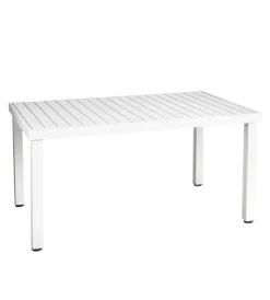 Online Tavolo da esterno in alluminio grigio chiaro 152x90x75 cm Mobili Da Giardino E Accessori