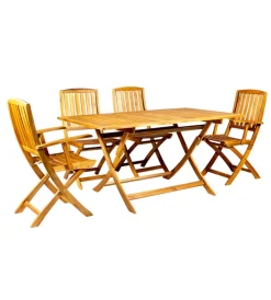 Discount Tavolo da esterno rettangolare pieghevole 