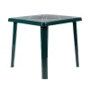 New Tavolo da esterno "rodi" in polipropilene verde 75x75x73 cm Mobili Da Giardino E Accessori