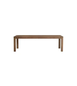 Mobili Da Giardino E Accessori- Tavolo da esterno solaria "giacarta" in teak riciclato 250x100x77 cm