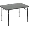 Sale Tavolo pieghevole da campeggio "recreo 100" in alluminio e sevelit grigio 100x68x70 cm Campeggio