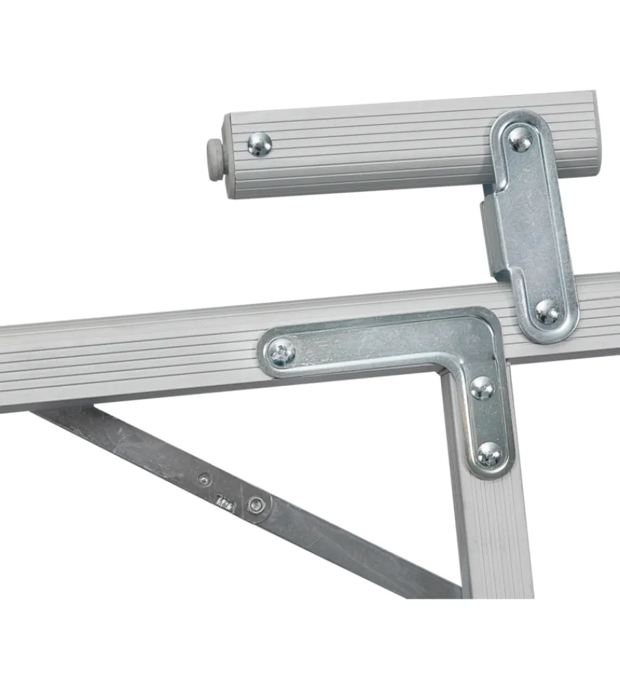Campeggio-Brunner Tavolo pieghevole da campeggio "silver gapless level 6" in alluminio 140x81x70 cm