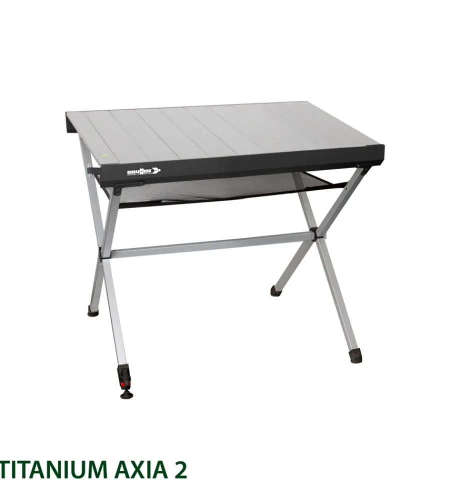 Online Tavolo pieghevole da campeggio "titanium axia 2" in alluminio 104x62x72 cm Campeggio