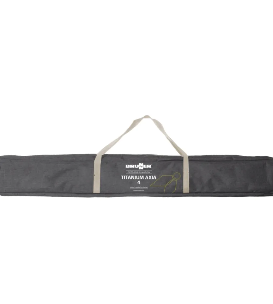Brunner Campeggio|Tavolo pieghevole da campeggio "titanium axia 4" in alluminio 122x76x72 cm