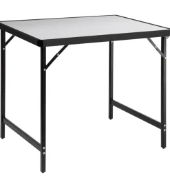 Brunner Campeggio|Tavolo pieghevole da campeggio "torun 2" in acciaio e alluminio 80x60x71 cm