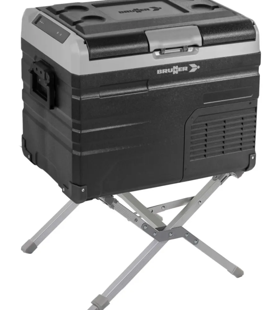 Brunner Campeggio|Telaio portafrigo "cooler up" in alluminio 45x50x33/45 cm