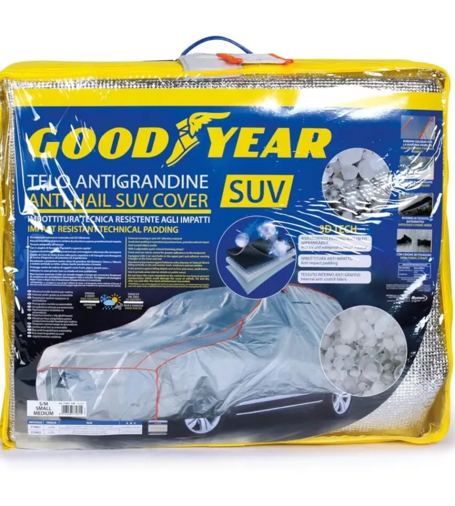 Garage E Manutenzione-Goodyear Telo antigrandine copriauto tg l