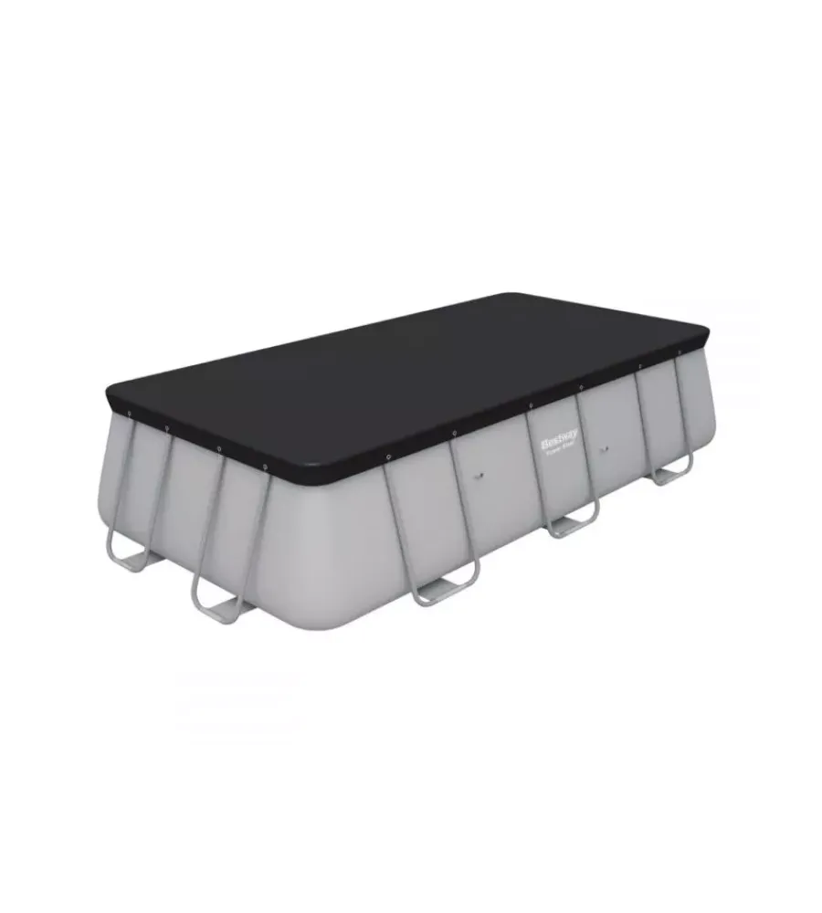 Piscine-Bestway Telo di copertura per piscina rettangolare da 400 cm "power steel frame" - cod. 58232