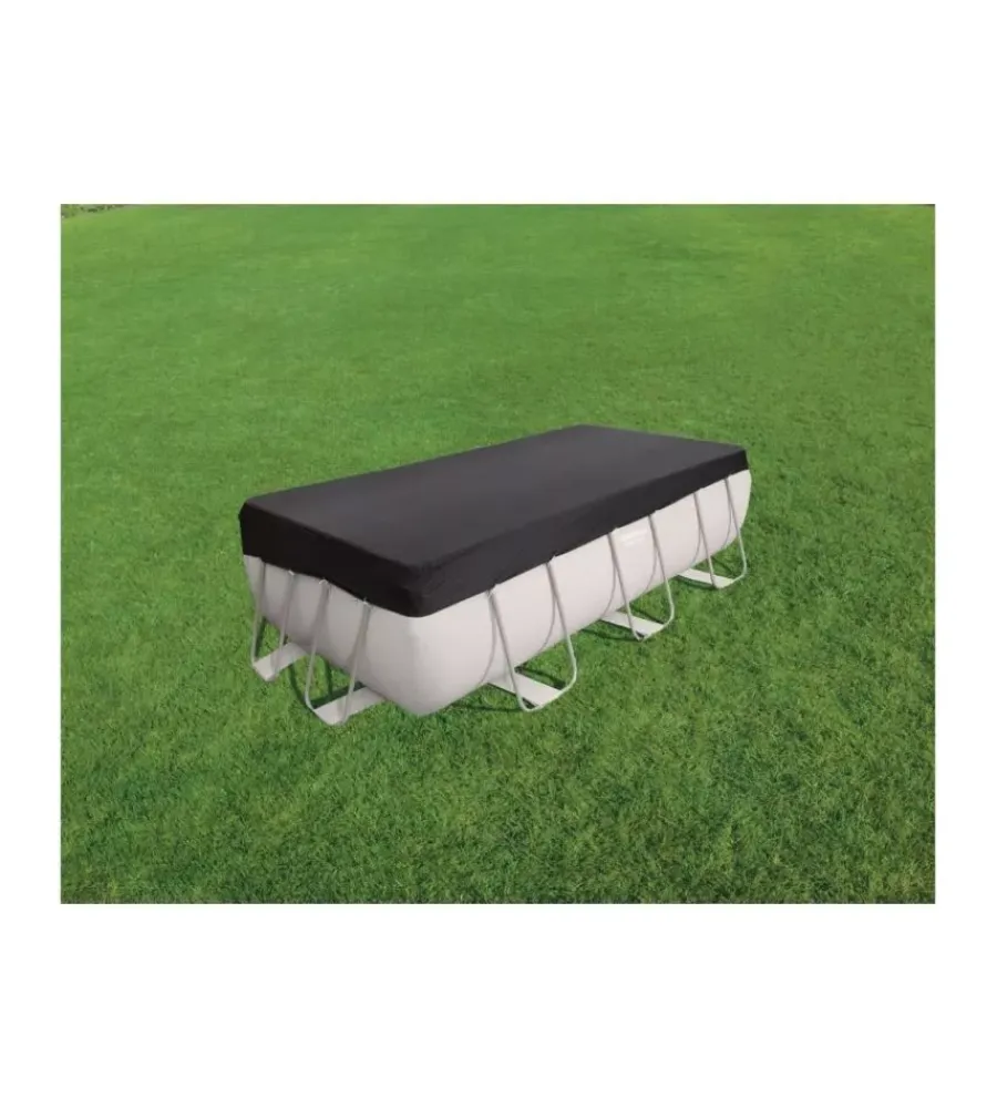 Piscine-Bestway Telo di copertura per piscina rettangolare da 400 cm "power steel frame" - cod. 58232