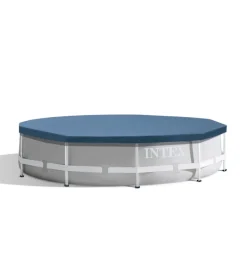 Piscine-Intex Telo di copertura per piscina rotonda "metal e prisma frame" 305x305x25 cm - cod. 28030