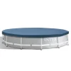 Intex Piscine|Telo di copertura rotondo per piscine specifico per modello metal e prisma frame 366x366x25 cm - cod. 28031