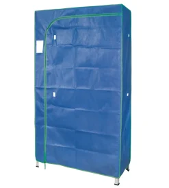 Officina E Garage-Grima Telo di protezione per serre e scaffafli di colore blu - 102x40x180 cm.