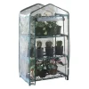 Coltivazione E Cura|Telo di ricambio verdelook per serra 2492-2638 70x70x125 cm