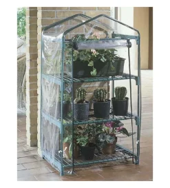Coltivazione E Cura|Telo di ricambio verdelook per serra 2492-2638 70x70x125 cm
