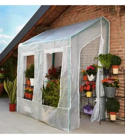 Verdemax Coltivazione E Cura|Telo di ricambio per serra lobelia in plastica trasparente 200x110x210 cm
