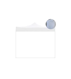 Sale Telo laterale per gazebo riviera in tessuto impermeabile e anti uv bianco 3x3 m Coperture Per Esterno E Accessori