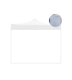 Hot Telo laterale per gazebo riviera in tessuto impermeabile e anti uv bianco 2x2 m Coperture Per Esterno E Accessori