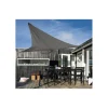 Outlet Telo parasole triangolare in poliestere grigio 3x3x3 m Coperture Per Esterno E Accessori