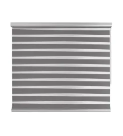 Hot Tenda a rullo doppia "platinum" argento, 160x250 cm Tessile D'Arredo