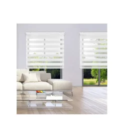 Hot Tenda a rullo "duolux" bianco, 160x180 cm Tessile D'Arredo