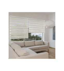 Tessile D'Arredo- Tenda a rullo "duolux" lino, 60x180 cm