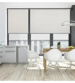 Tessile D'Arredo- Tenda a rullo semifiltrante lino, 120x250 cm