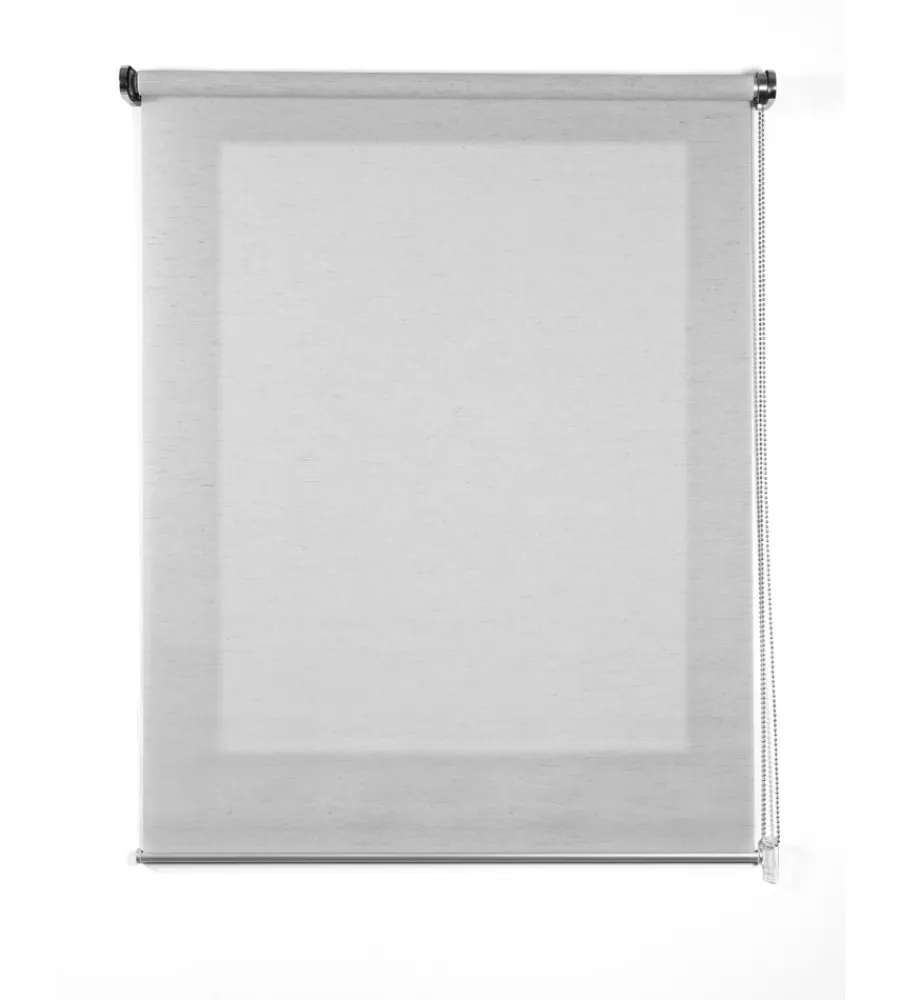 Tessile D'Arredo- Tenda a rullo semifiltrante lino, 100x180 cm