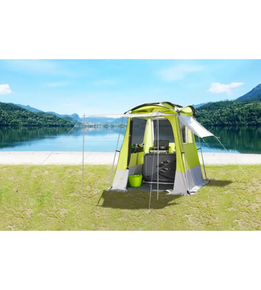 Brunner Campeggio|Tenda cucina da campeggio "chef ii outdoor" 200x200x190/230 cm
