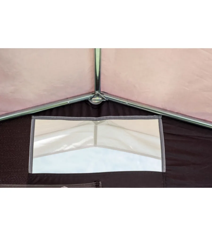 Campeggio-Brunner Tenda cucina da campeggio "gusto i ng" grigio 150x150x195/215 cm