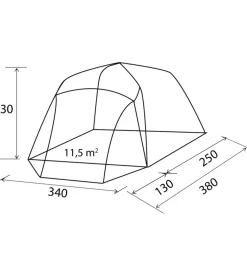 Brunner Campeggio|Tenda da campeggio 