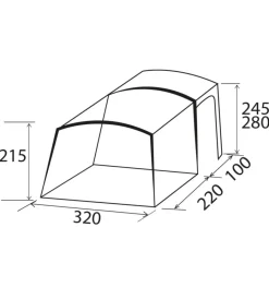Outlet Tenda da campeggio per van