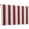 Coperture Per Esterno E Accessori|Tenda da sole a caduta essenza righe bordeaux h 250 x 200 cm