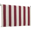 Coperture Per Esterno E Accessori|Tenda da sole a caduta essenza righe bordeaux h 250x150 cm