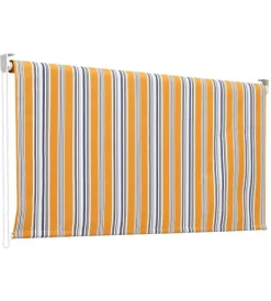 Coperture Per Esterno E Accessori- Tenda da sole a caduta essenza righe gialla h 250x150 cm
