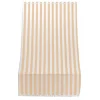Hot Tenda da sole con anelli per porta essenza righe beige h 300 x 140 cm Coperture Per Esterno E Accessori