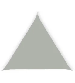 Hot Tenda vela da esterno triangolare ombreggiante essenza in poliestere colore cenere 5x5x5 metri Coperture Per Esterno E Accessori