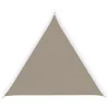 Online Tenda vela da esterno triangolare ombreggiante essenza poliestere colore tortora  5x5x5 metri Coperture Per Esterno E Accessori