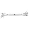 Sistemi Di Fissaggio- Tenditore a 2 forcelle m4 in acciaio inox a4 - aisi 316