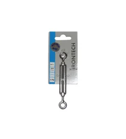 Sistemi Di Fissaggio|Tenditore a 2 occhi m5 mm. in acciaio inox a4 - aisi 316