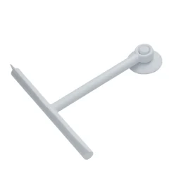 Tergivetro gedy "gummy" con fissaggio a ventosa bianco Accessori Bagno