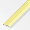 Alfer aluminium Ferramenta Per Mobili E Infissi|Terminale 30x5 alluminio ottonato - 1 metro.