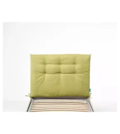 Clearance Testiera singola in tessuto trapuntato "soffy" verde 90 cm Letti E Comodini