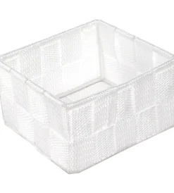 Accessori Bagno- Tex organizer 12x12x7 bianco