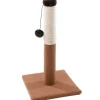 Outlet Tiragraffi per gatti "pa 4014" ricoperto con moquette - 29x29x53h cm. - . Giochi