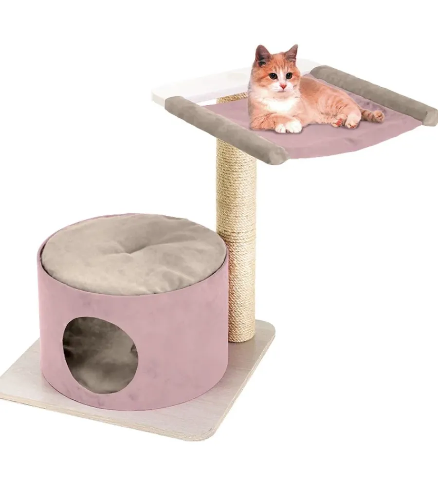 Ferplast Giochi|Tiragraffi "simba" saltagatto, 50x50x64,5 cm -