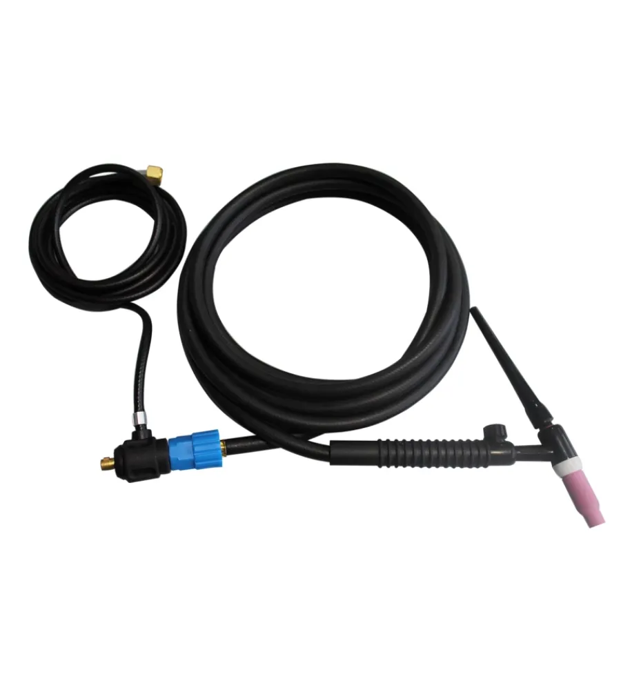 Saldatrici-Awelco Torcia tig per saldatrice cat dz 221 tig torch 17v 4 metri