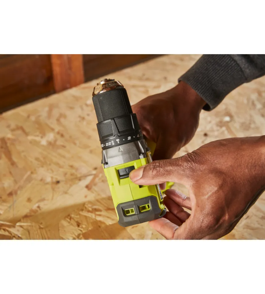 Trapani E Avvitatori-Ryobi Trapano a percussione a batteria "rpd18bl1-0" 18v, solo corpo macchina
