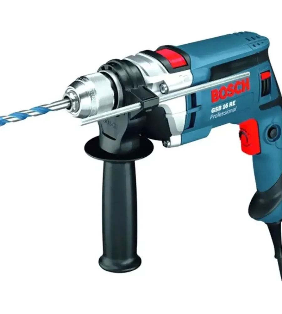 Trapani E Avvitatori-Bosch Trapano a percussione elettrico "gsb16re" 750 w