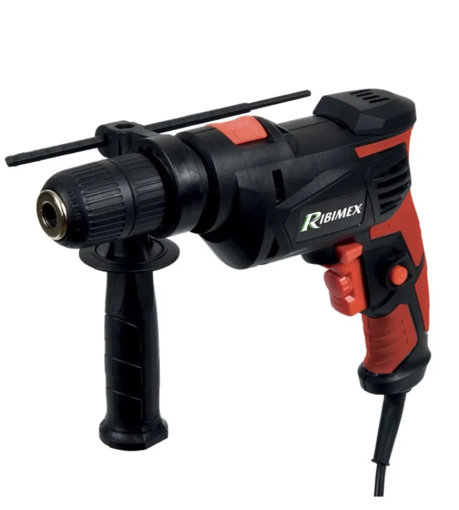 Trapani E Avvitatori-Ribimex Trapano avvitatore a percussione elettrico "prper710/13" 710 w